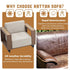 7-Piece Outdoor Patio Furniture Set, All-Weather PE Rattan Sectional Sofa Conversation Set