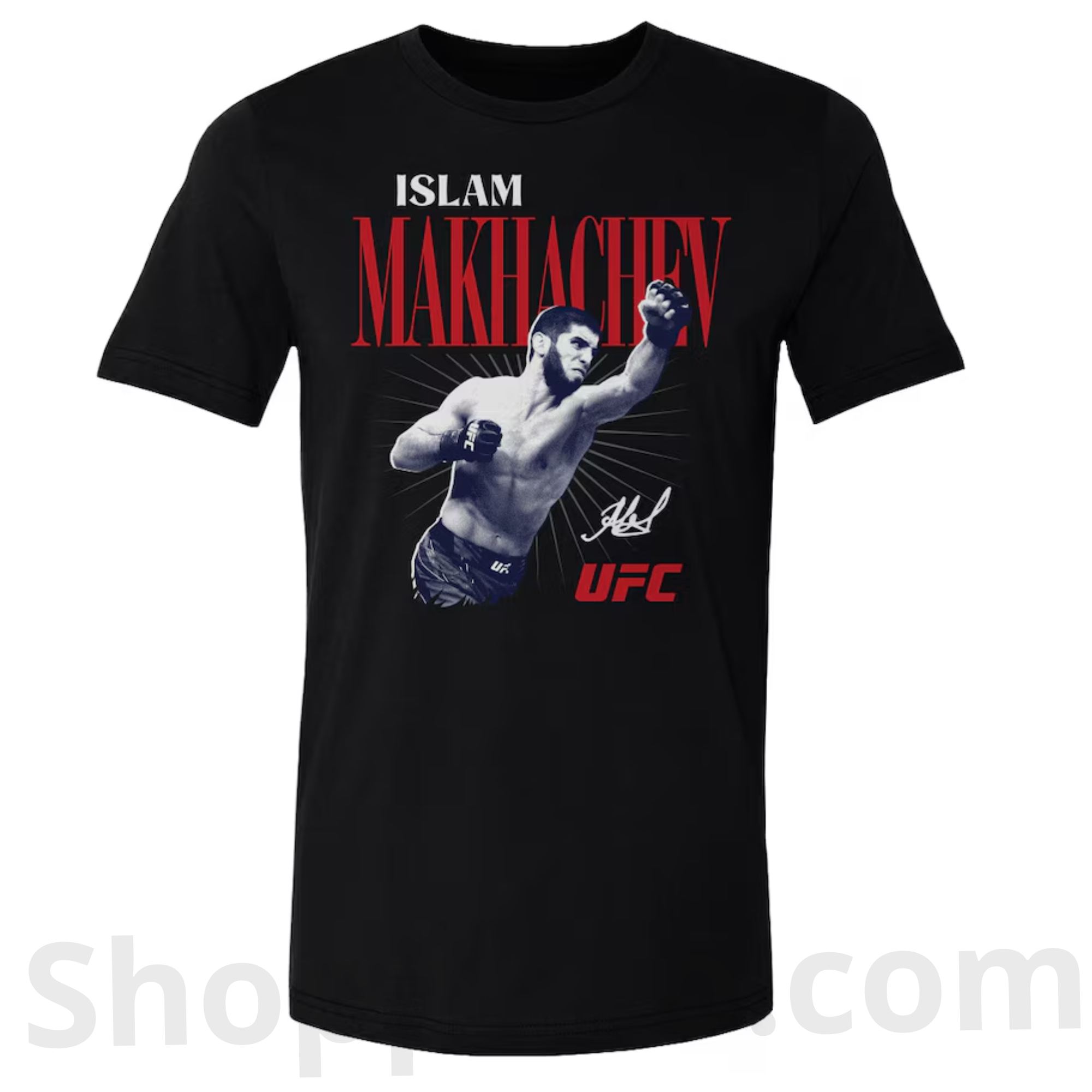 Islam Makhachev 500 Level Men’s T-Shirt – Black - Shoppeno™