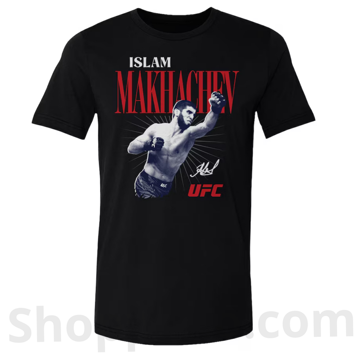 Islam Makhachev 500 Level Men’s T-Shirt – Black - Shoppeno™