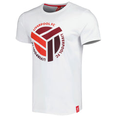 Liverpool Legacy T-Shirt – White Cotton Crew Neck - Shoppeno™