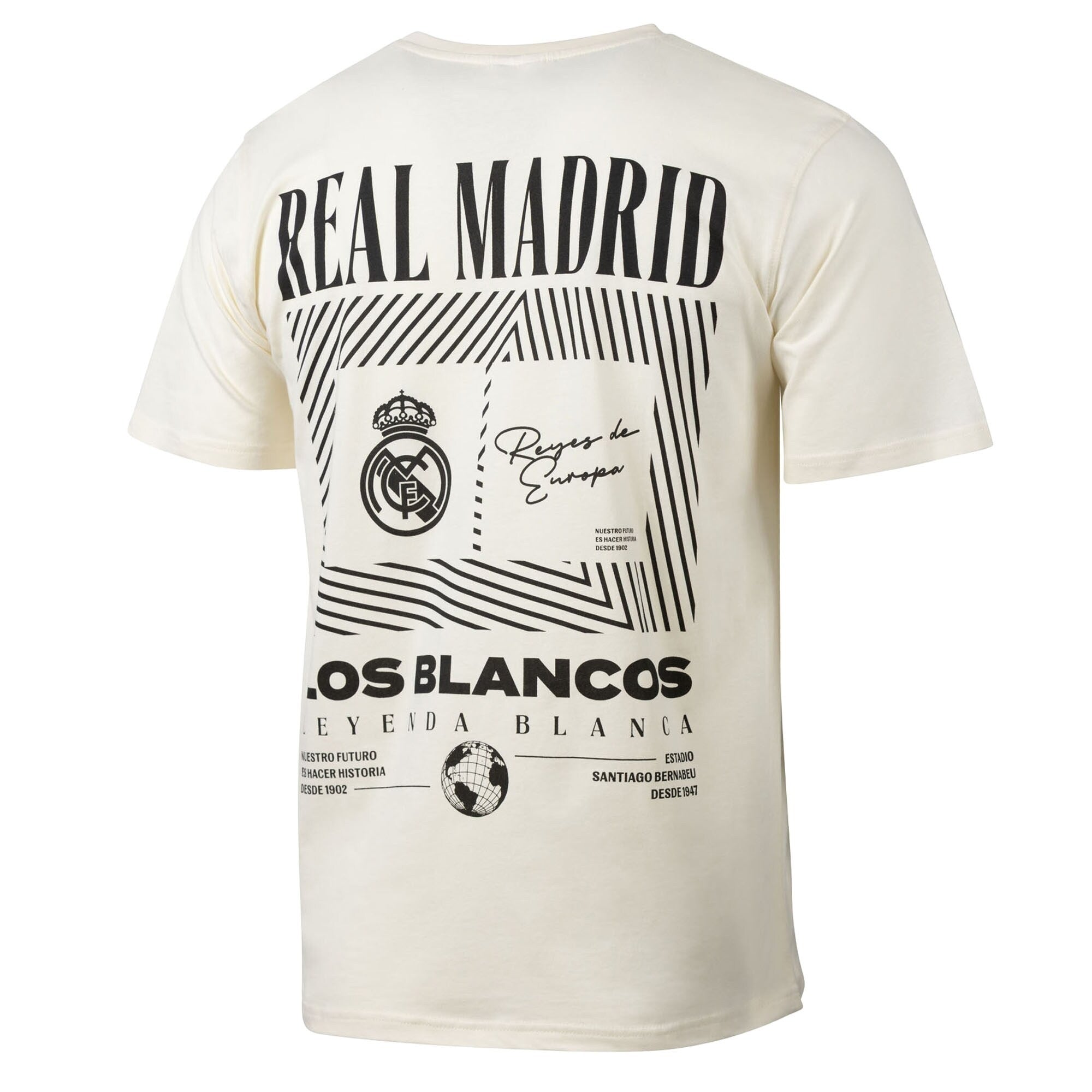 Real Madrid Everyday Relaxed T-Shirt – White - Shoppeno™