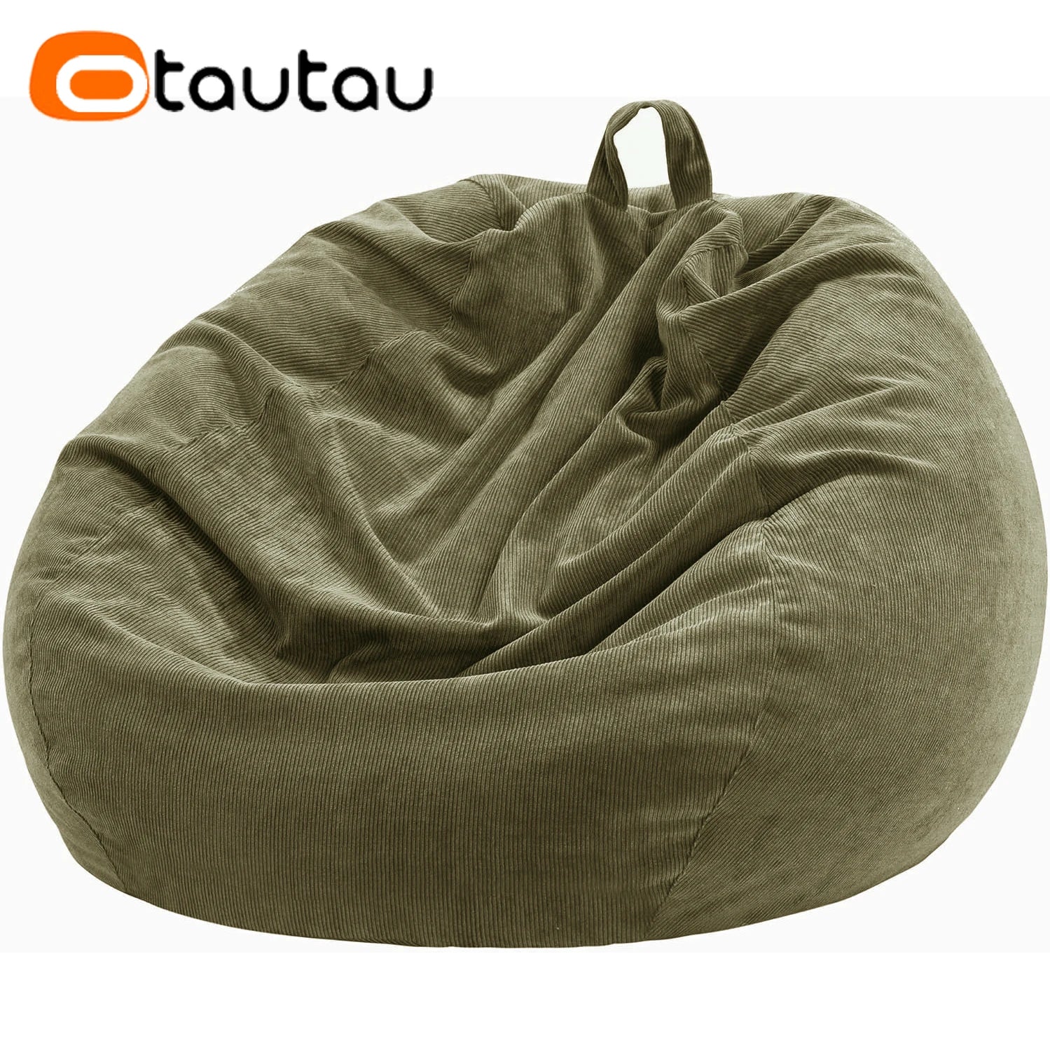 Corduroy Bean Bag Cover Doll Storage Pouf Corner Beanbag DD005 | DD005