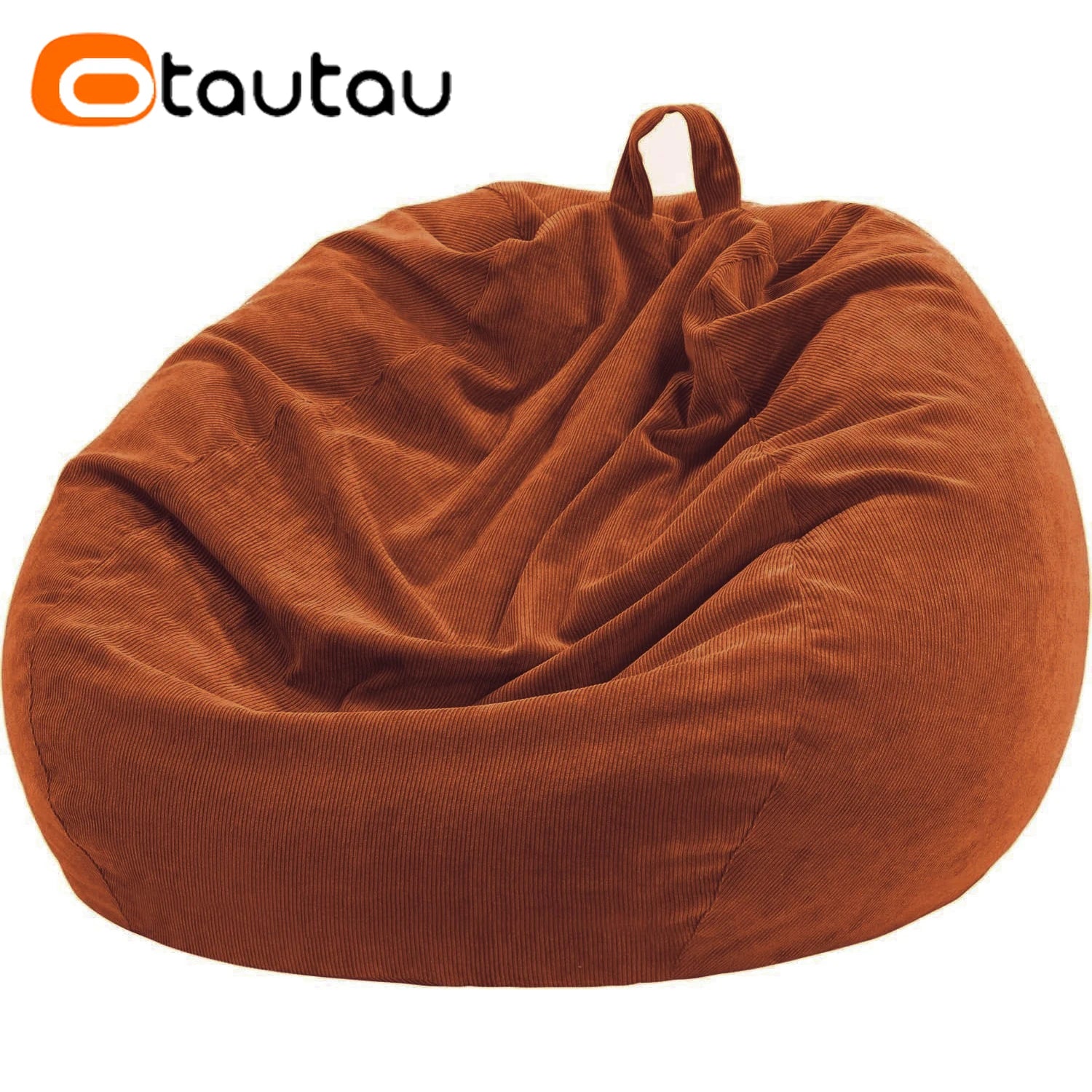 Corduroy Bean Bag Cover Doll Storage Pouf Corner Beanbag DD005 | DD005