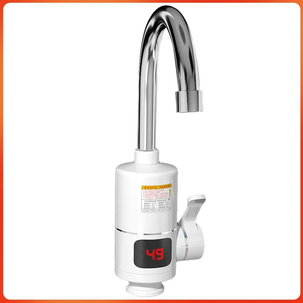 Instant Electric Heating Water Faucet Tap With 360 Degree Rotation