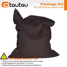 M/L Outdoor/Home Bean Bag Cover 140x180cm DD103