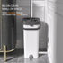 Flat Mop and Bucket Set with Hands-Free Wringer 13-Inch Dual Chamber System