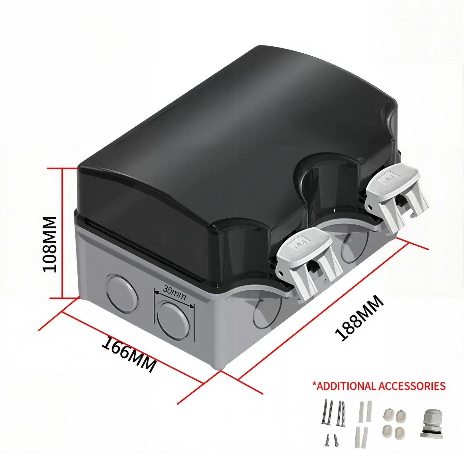 IP66 Weatherproof Outdoor Double Socket | EU