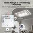 3.5-Inch Smart Control Panel Screen with 3 Relays, 3 Physical Buttons, IR Remote, Bluetooth Sigmesh Hub | 41765670