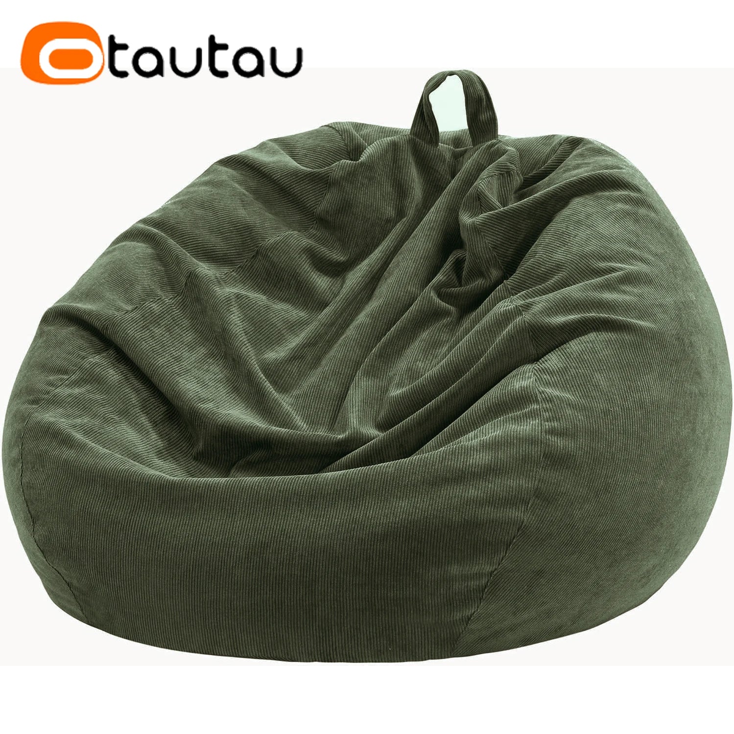Corduroy Bean Bag Cover Doll Storage Pouf Corner Beanbag DD005 | DD005