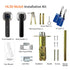 Smart Hand Lock for Front Doors Fingerprint Key Access Card Unlocking Tuya APP Remote