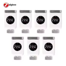 Smart Thermostatic Radiator Valve TRV Programmable App Remote Temperature Controller | 1 PC zigbee