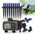 Independent Dual-Channel LCD Watering Timer Irrigation Kit | A-10m Kit