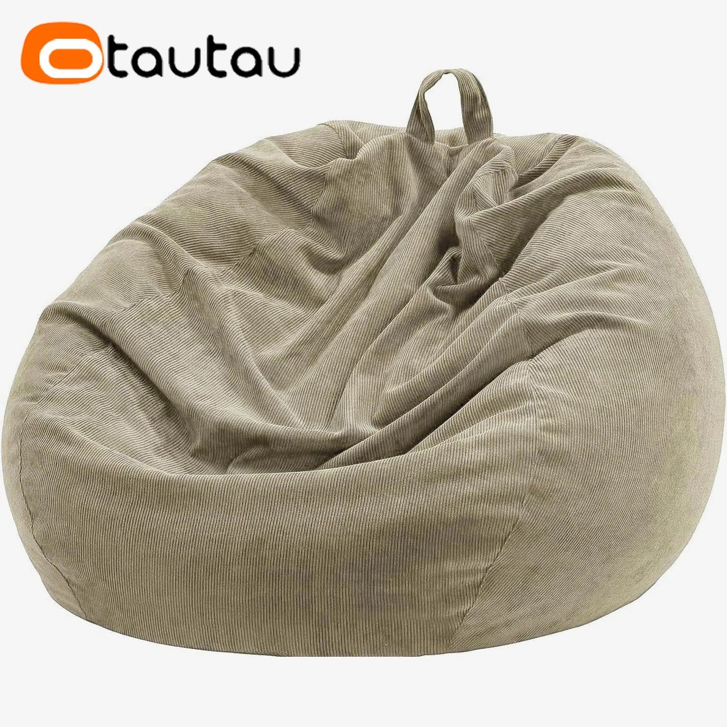 Corduroy Bean Bag Cover Doll Storage Pouf Corner Beanbag DD005 | DD005