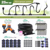 8mm PE Hose Misting Watering System Kit with Self-Priming Pump and Adjustable Sprayer