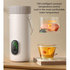 AD24 Small Travel Electric Kettle 11.8 oz Fast Boiling Water Boiler