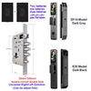 3D Face Recognition Smart Door Lock with Camera | Tuya & Smart Life App Control | Voice Intercom | Fingerprint & Password | Rechargeable Battery | 30280 SC S-H SB