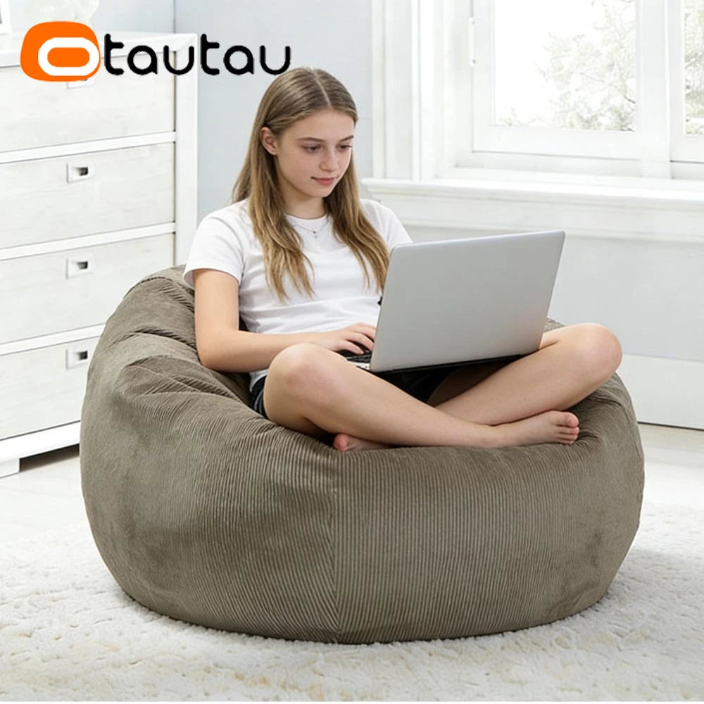 Corduroy Corner Bean Bag Cover DD005
