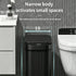 2 Pack Smart WiFi Automatic Sensor Trash Can, Touchless Electric Motion Sensor Waste Bin for Bathroom Kitchen Bedroom Slim Narrow Design