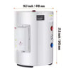 Electric Instant Hot Water Heater 1.6kW LED Display Knob Control | 100000015