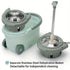 360 Spin Mop and Bucket System with Wringer 61 Inch Handle