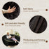 Adult Memory Foam Bean Bag Chair, 39 x 39 x 24 in, Soft Flannel Washable Cover, Padded Reading Seat for Bedroom and Dorm | 200134144