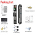 3D Face Recognition Smart Door Lock with Camera | Tuya & Smart Life App Control | Voice Intercom | Fingerprint & Password | Rechargeable Battery | 30280 SC S-H SB