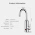 3000W Tankless Electric Water Heater Tap With Temperature Display
