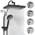 Rainfall Shower Heads with Handheld Combo 13-Inch High Pressure