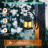 Outdoor Solar Garden Hanging Candle Lights Retro Palace Lantern Lamps Landscape Decor Lighting Floor Balcony Yard Solar Lights
