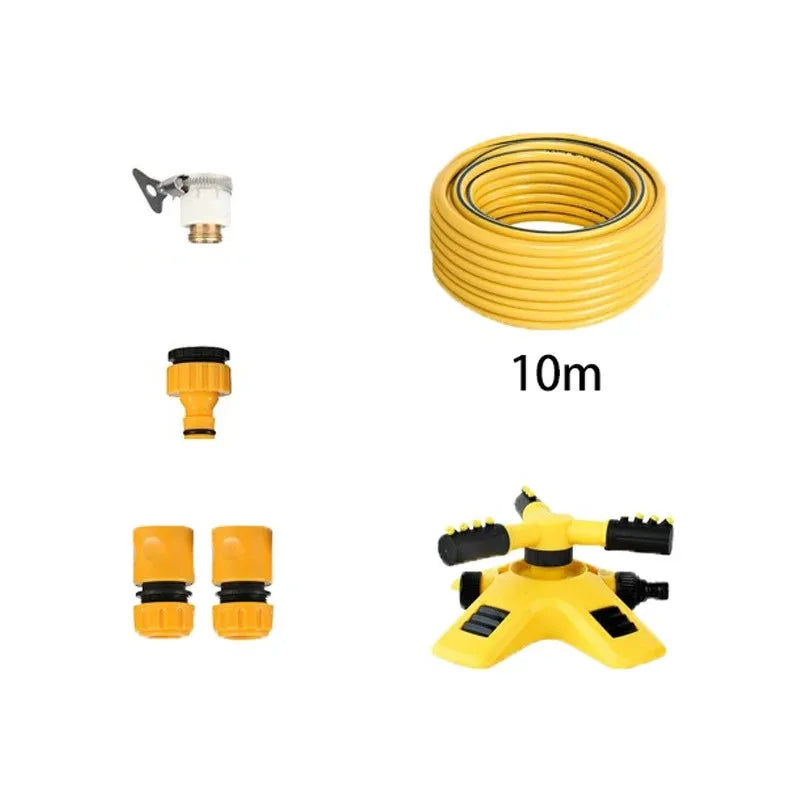 360 Degree Automatic Rotating Sprinkler Head for Nursery Irrigation, Three Pronged Series