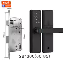 2026 Smart Door Lock With Bluetooth, Tuya App, Fingerprint & Keypad