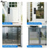 Outdoor Waterproof Fingerprint Lock, Facial Recognition Intelligent Door Lock, Outdoor Door Electronic Lock with Anti-Theft Code