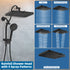Rainfall Shower Heads with Handheld Combo 13-Inch High Pressure