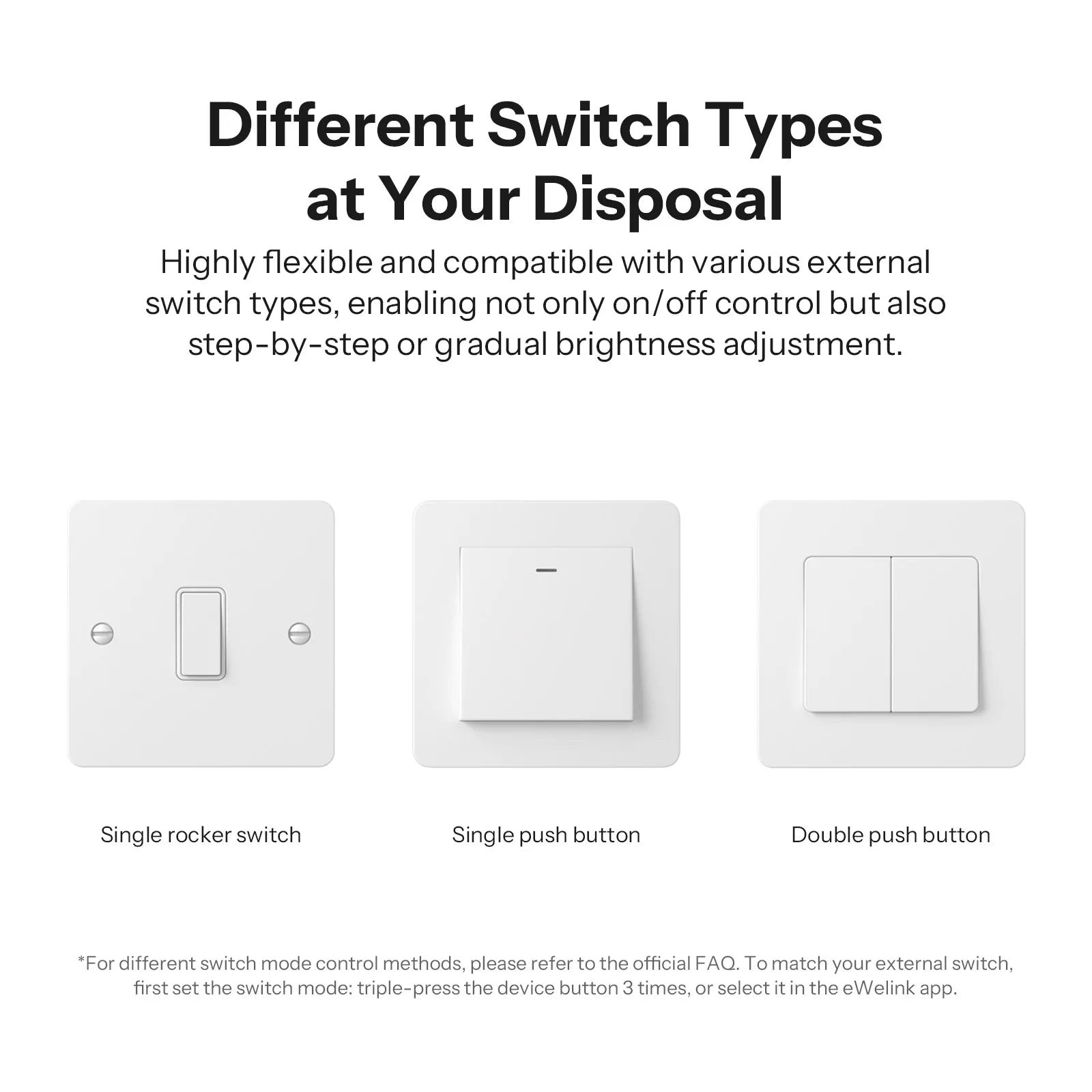 Smart Wi-Fi Dimmer Switch Matter-Enabled for Google Home Apple Home Alexa | MINI-DIM