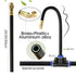 8mm PE Hose Misting Watering System Kit with Self-Priming Pump and Adjustable Sprayer