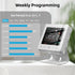 Smart Home WiFi Thermostat RF Wireless Gas Boiler Heating Programmable Room Temperature Remote Controller with Alexa Google | WiFi