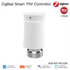 ZigBee 3.0 TRV Thermostat Smart Radiator Actuator Valve Programmable Temperature Controller Alexa Google Voice Control
