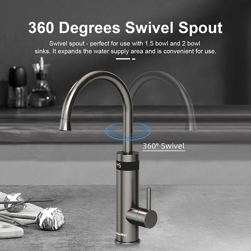 Instant Hot Water Faucet Electric Kitchen Heater Tap