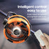 Portable Outdoor Camping Tent Ceiling Fan with LED Light and Power Bank