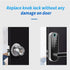 Smart Fingerprint Door Lock App Remote Control Keyless WIFI Digital Touchscreen NFC IP67 Waterproof with 2 IC Cards