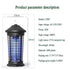 Electric UV Insect and Mosquito Killer Trap Lamp