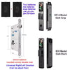 3D Face Recognition Smart Door Lock with Camera | Tuya & Smart Life App Control | Voice Intercom | Fingerprint & Password | Rechargeable Battery | 30280 SC S-H SB