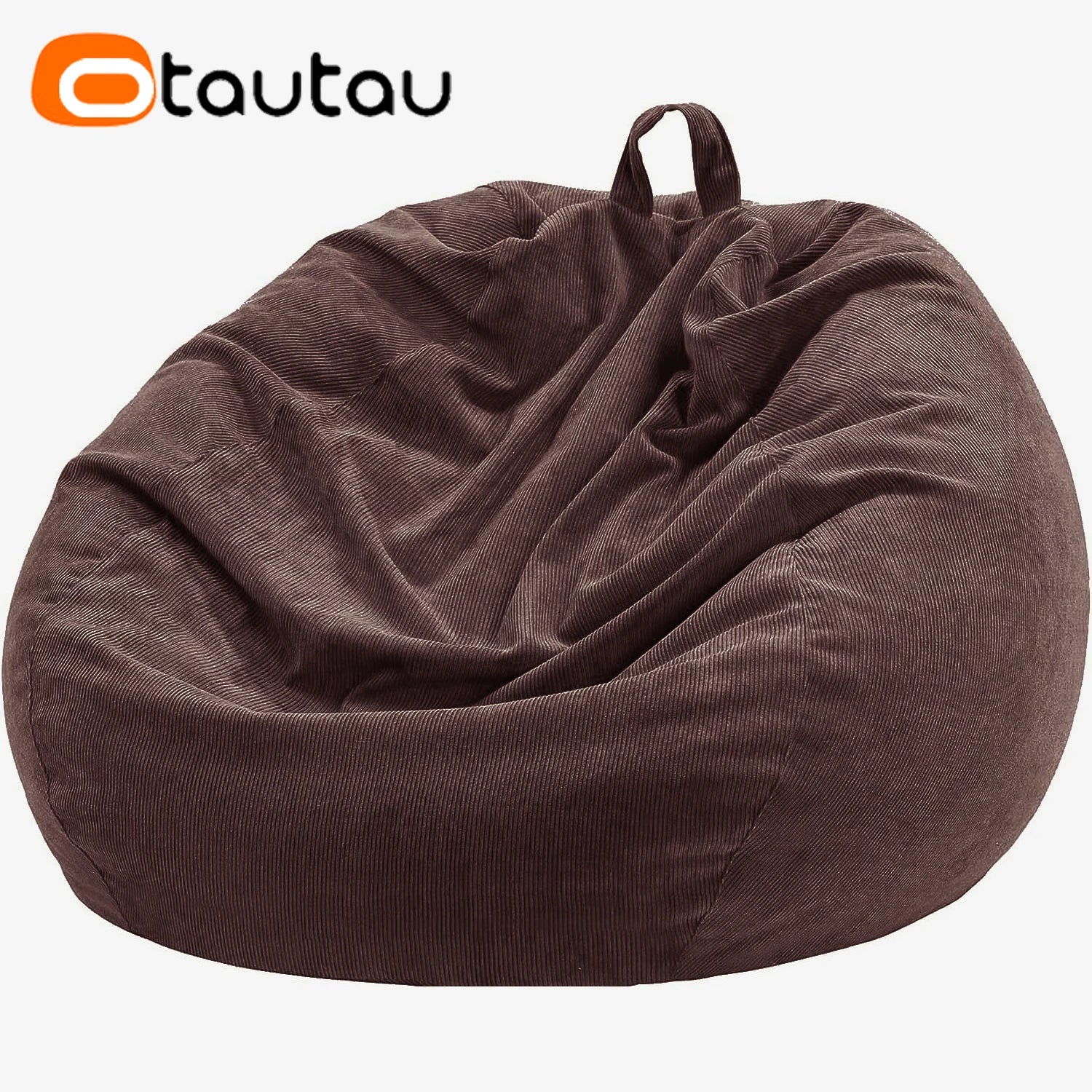 Corduroy Bean Bag Cover Doll Storage Pouf Corner Beanbag DD005 | DD005