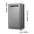 Propane Tankless Water Heater Outdoor 120000 BTU Instant Hot Water