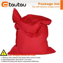 M/L Outdoor/Home Bean Bag Cover 140x180cm DD103