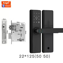 2026 Smart Door Lock With Bluetooth, Tuya App, Fingerprint & Keypad