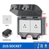 IP66 Weatherproof Outdoor Double Socket | EU