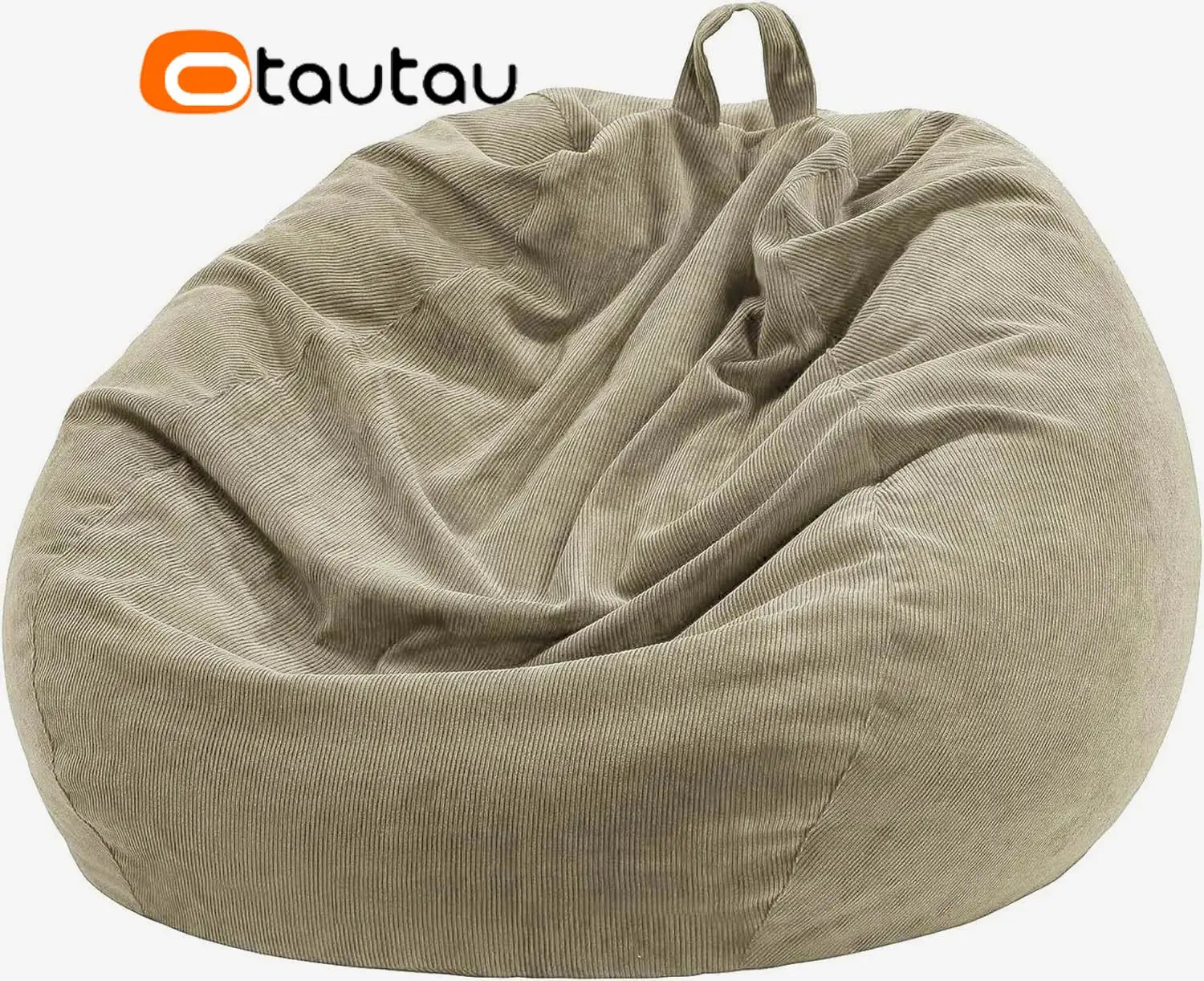 Corduroy Bean Bag Cover Doll Storage Pouf Corner Beanbag DD005 | DD005