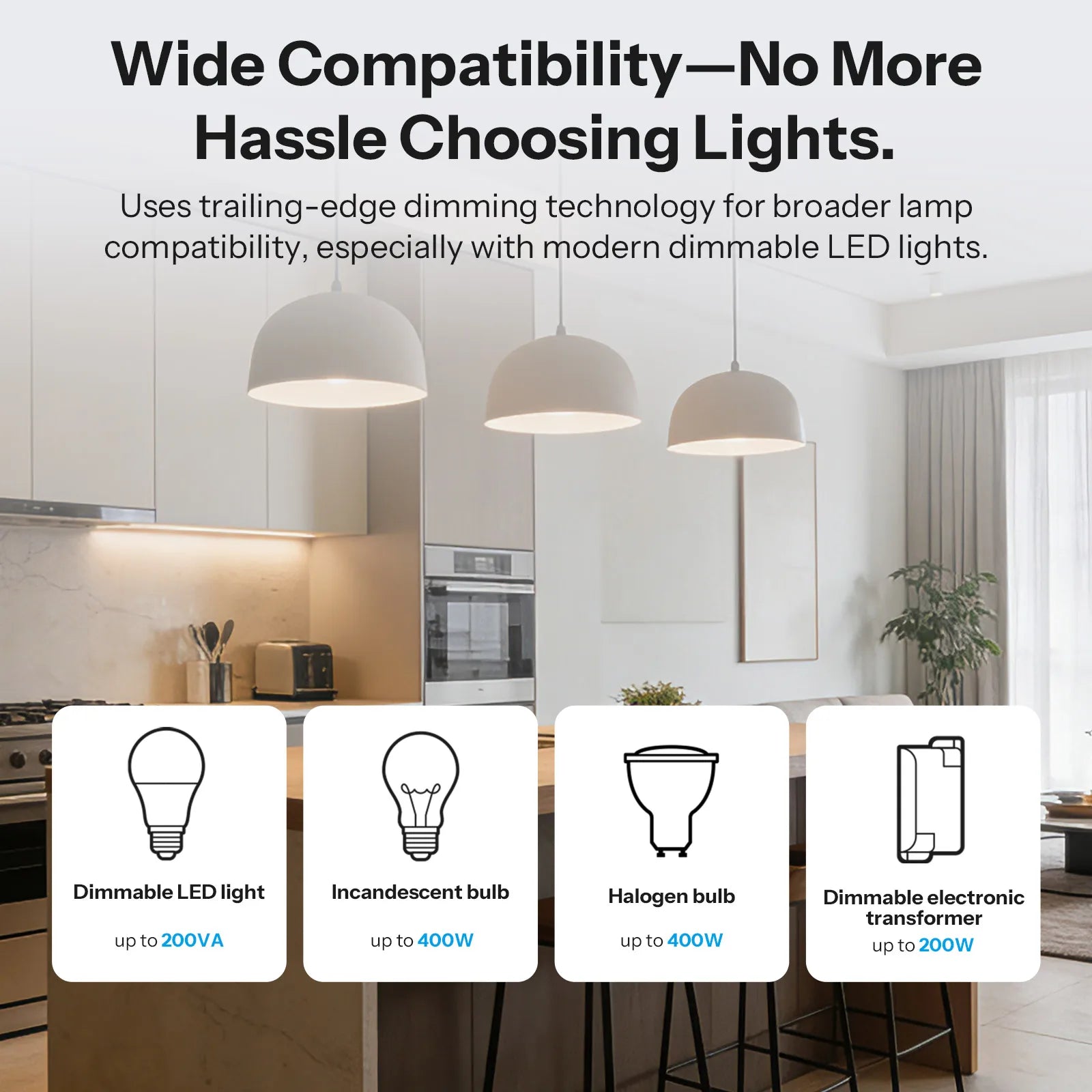 Smart Wi-Fi Dimmer Switch Matter-Enabled for Google Home Apple Home Alexa | MINI-DIM