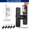 Tuya WiFi Smart Door Lock with Fingerprint, Password, RFID & App Unlock | 22X147